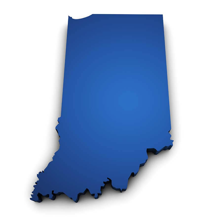 3D image of Indiana